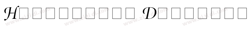 Harmonique Display字体转换